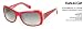 Tres Noir Kabuki Girl Glasses Strawberry Cream colorway