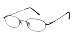 FX 11 Gunmetal Eyeglasses Frames