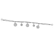 Stars Sterling Silver Bracelet