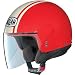 Nolan N30 Flashback Plus Half Helmet - Small/Flat Red/Creme