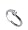 Nickel Free Sterling Silver Solitaire 1/4 CTW Round Brilliant Cut Clear Cubic Zirconia Band Promise Ring Size 5