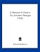 A Business In Poetry: An Imitative Dialogue (1916)