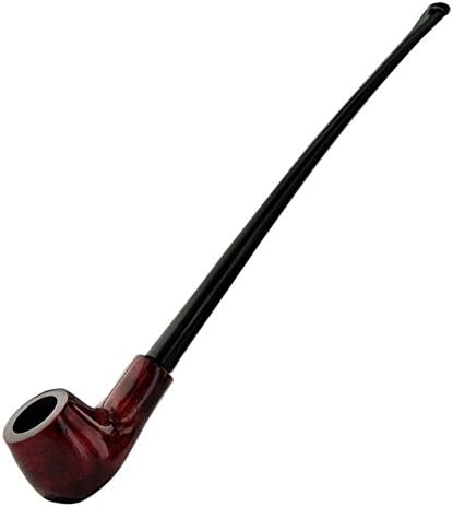 Paykoc Cherry Briar Churchwarden Apple Pipe 1/4 Bent BRP74004