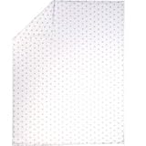 Kids Bedding: Kids Lattice & Floral Print Bedding, Twin Pink Dots Duvet Cover