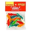 Sathers Gummalos Hammerhead Sharks Candy - 2.5 Oz/ Pack, 12 Packs