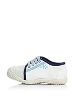 PEKIS Zapatillas Combinadas (Blanco)