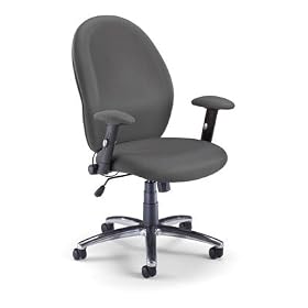 OFM 195-801-GRAY Ergonomic Management Chair-Gray by OFM