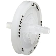 Whatman 6724-5000 Polydisc SPF In-line Filter, 1 Micron, 500mL/min Flow Rate (Pack of 10)