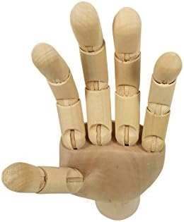 Modern Everyday Artist Manikin 10" Male Left Hand