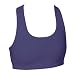 Navy Blue Sports Bra, cotton spandex jersey cotton, imprintable, 4 adult sizes