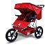 Baby : Tike Tech ATX Double Jogger Stroller- Nordic Red