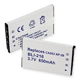 Battery for Casio EX-S1