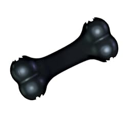 KONG Extreme Goodie Bone Dog Toy, Medium, Black