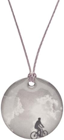 Everyday Artifacts "The Mountain Biker" Pendant Necklace