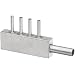 Stainless Steel Hypodermic Tube Fitting, Manifold, Inlet - 6 Gauge, 4 Outlets -13 Gauge
