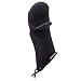 San Jamar UPM15BK Textured Neoprene Ultigrips Puppet Temperature Protection Oven Mitt with WebGuard, 15" Length, Black