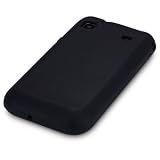 SAMSUNG i9000 GALAXY S SILICONE SKIN CASE - BLACK PART OF THE QUBITS ACCESSORIES RANGE