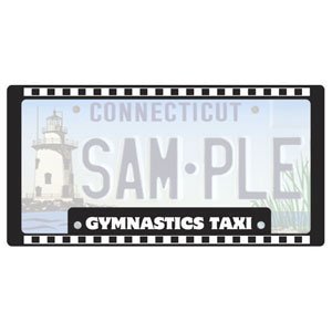 Buy Gymnastics License Plate by DGS 9.9