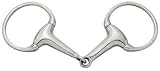 Kelly Silver Star Hollow Mouth Eggbutt Snaffle