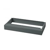 (Price/EA)Computer Disk/Data Cabinet Base,37x17-3/8x5,Charcoal GY