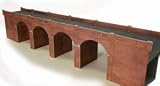 Metcalfe PO240 OO Gauge Card Kit Double Track Brick Viaduct