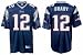 Tom Brady New England Patriots #12 Authentic Reebok NFL Football Jersey (Blue)