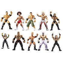WWE Wrestling Exclusive Micro Aggression 10-Pack Elimination Chamber (John Cena, Mr. Kennedy, Shawn Michaels, CM Punk, Batista, Kane, Triple H, Carlito, Undertaker and Rey Mysterio)