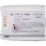 Sanyo 5000, 1400mAh Lithium Battery designed for the Sanyo SCP-5100/ SCP-5150 Cellular Phone