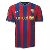 Nike FC Barcelona Soccer Jersey - Home - 2009/2010 (Medium/Adult)