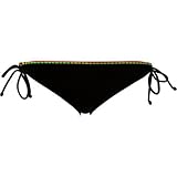 Roxy White Noise Extra Low Tied Side Bikini Bottom - Women's