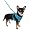 Puppia Soft Dog Harness (Mesh) Red Small