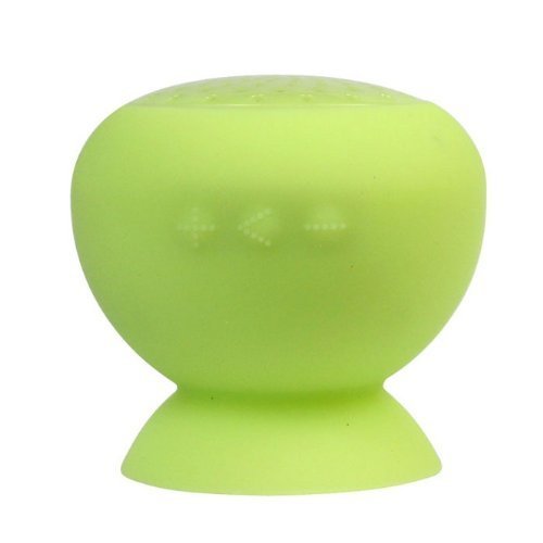 Mushroom Mini Bluetooth Speaker Wireless Waterproof Silicon Suction (Orange)