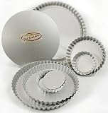 Fat Daddio039s Fluted Tart Pan 10 Inch x 2 Inch Removable Bottom Discount