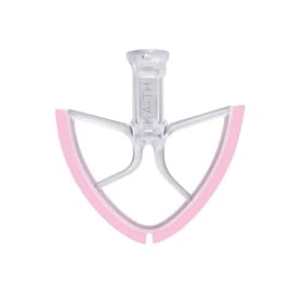 New Metro Design Beater Blade for KitchenAid 5-Quart Tilt-Head Mixers, Pink