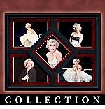 Marilyn Monroe Collector Plate Wall Mural Collection