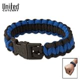 United Elite Forces Survival Bracelet Blue