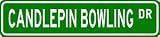 CANDLEPIN BOWLING Street Sign - Sport Sign - High Quality Aluminum Street Sign