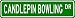 CANDLEPIN BOWLING Street Sign - Sport Sign - High Quality Aluminum Street Sign