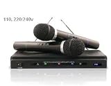 Naxa NAM-984 Professional Dual Wireless Microphone Kit
