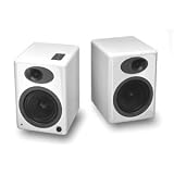 Audioengine 5 - PC multimedia speakers for iPod - 45 Watt (total) - 2-way - white