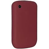 Amzer Silicone Skin Jelly Case for Blackberry Curve 8520 (Maroon)