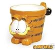 Licensed Garfield the Cat Ceramic Container - Use as a Planter or Candy Dish