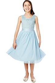 Autograph Floral Embroidered Mesh Dress