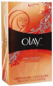 Olay Sheer Moisture with Mandarin Oil 3.5 Oz 4 Bars (Pack of 6)