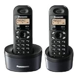 PANASONIC KX-TG1312 DIGITAL CORDLESS PHONE WITH CALLER ID & 50 NAME & NUMBER PHONE BOOK