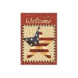 Patriotic Welcome Americana Flag - Banner