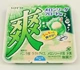 ロッテ　爽 メロンソーダフロート　18入