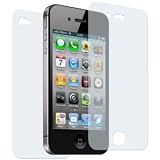 B&A-2× FILM PROTECTION ECRAN AVANT+ARRIERE POUR IPHONE 4 4G / 4S - LIVRAISON RAPIDE 1JOUR + -