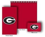 Georgia Bulldogs Twin/XL Sheet Set