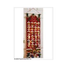 Bucilla Toy Store Lighted Advent Calendar Felt Applique Kit-32"X10-3/4"